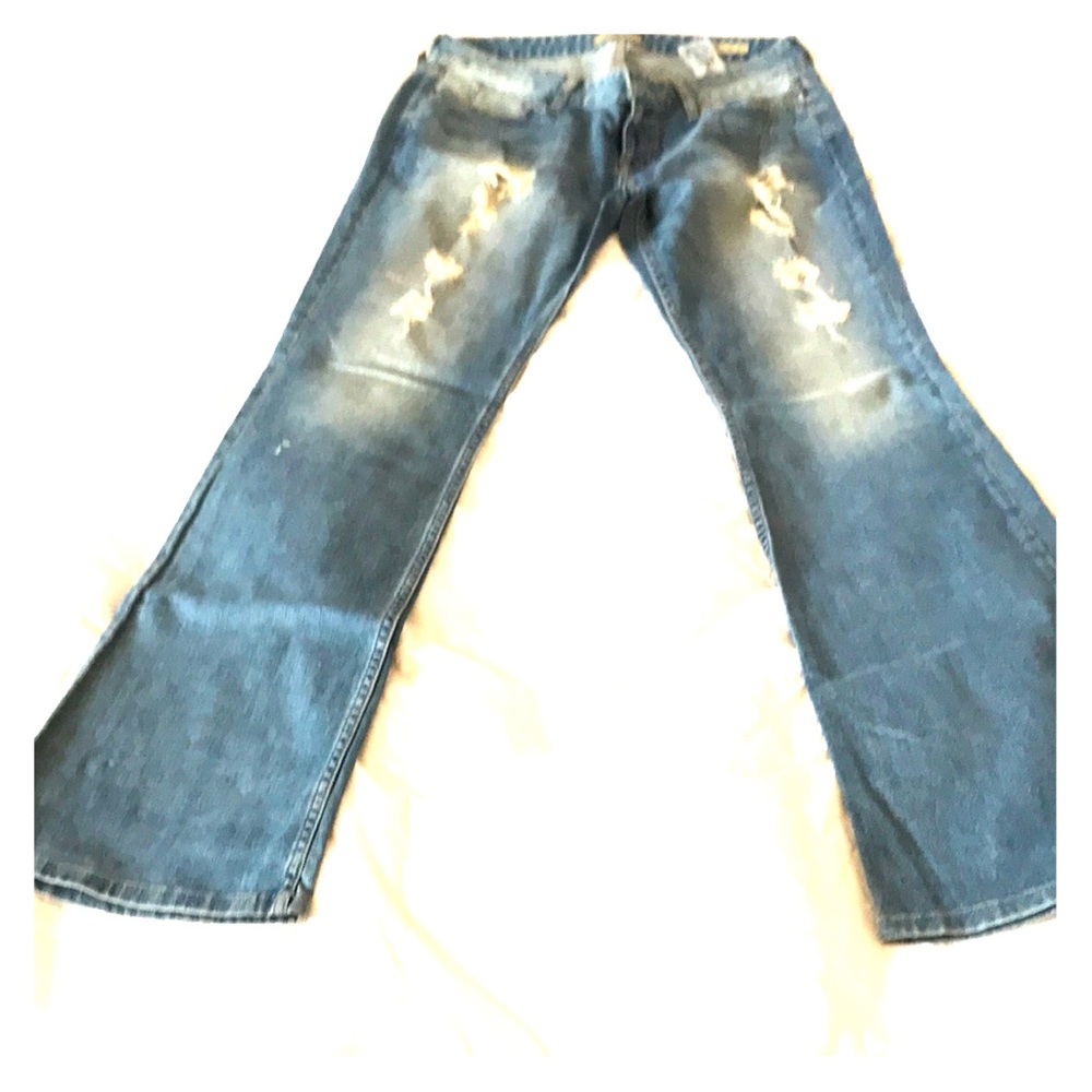 Guess light blue jeans